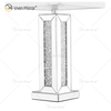 Factory Supply WXTL-081 Modern Silver Crystal Table Mirror Lamp For Bedroom