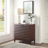Cherry Wood Entrance Storage Cabinet