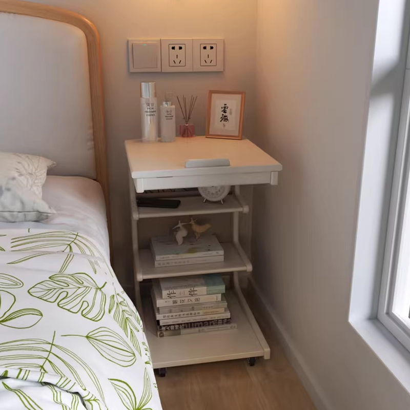 inside storage cabinets