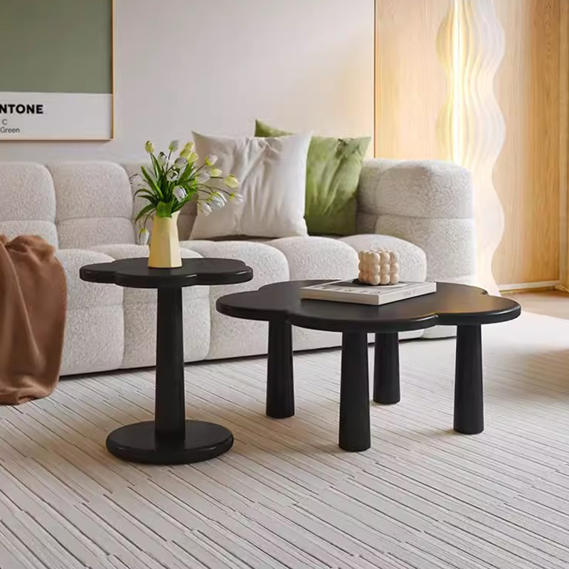 Cream acrylic cloud coffee table