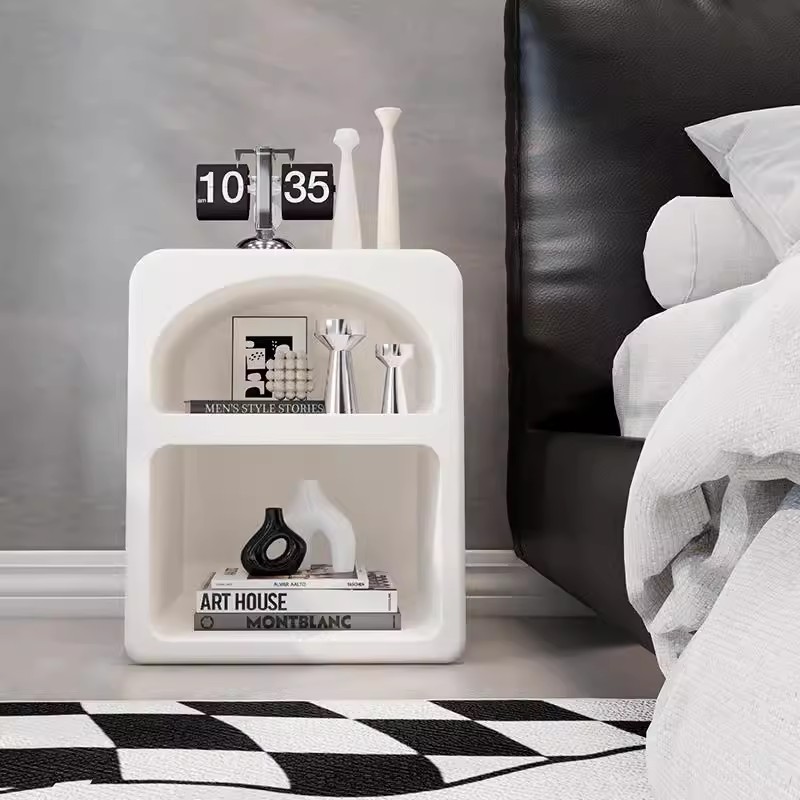 Cave Style White Cabinet