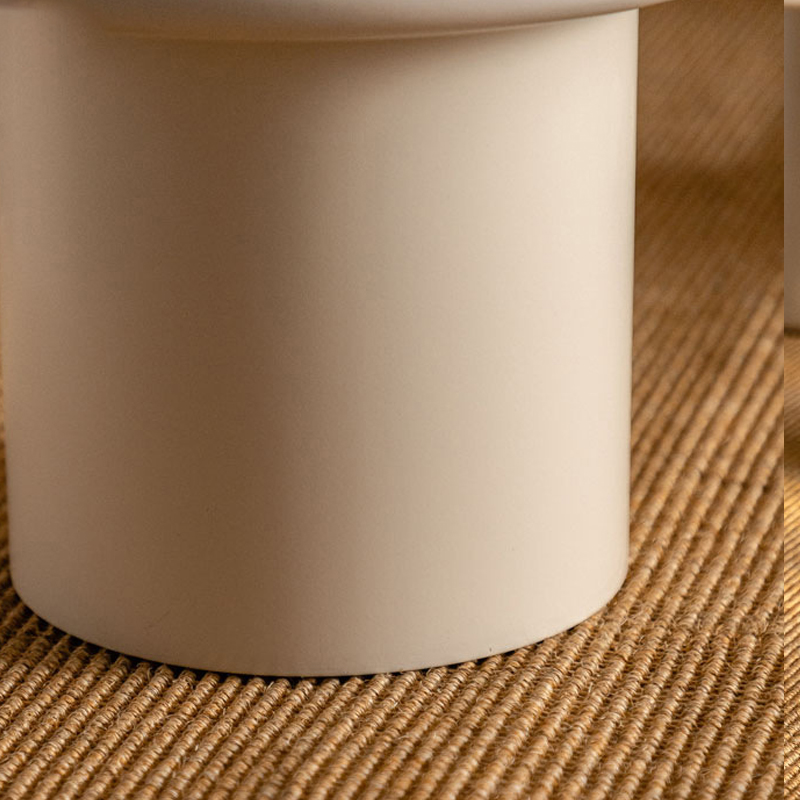 round wooden coffee table