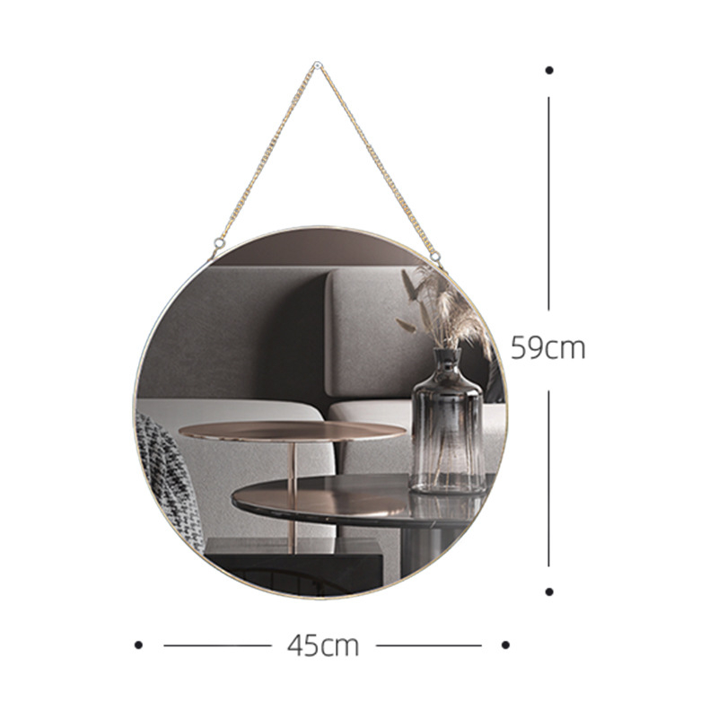 Golden Vxin WXM-0307 Unique Wall Decor Gold Metal Frame Decorative Mirrors Luxury Wall Mirror