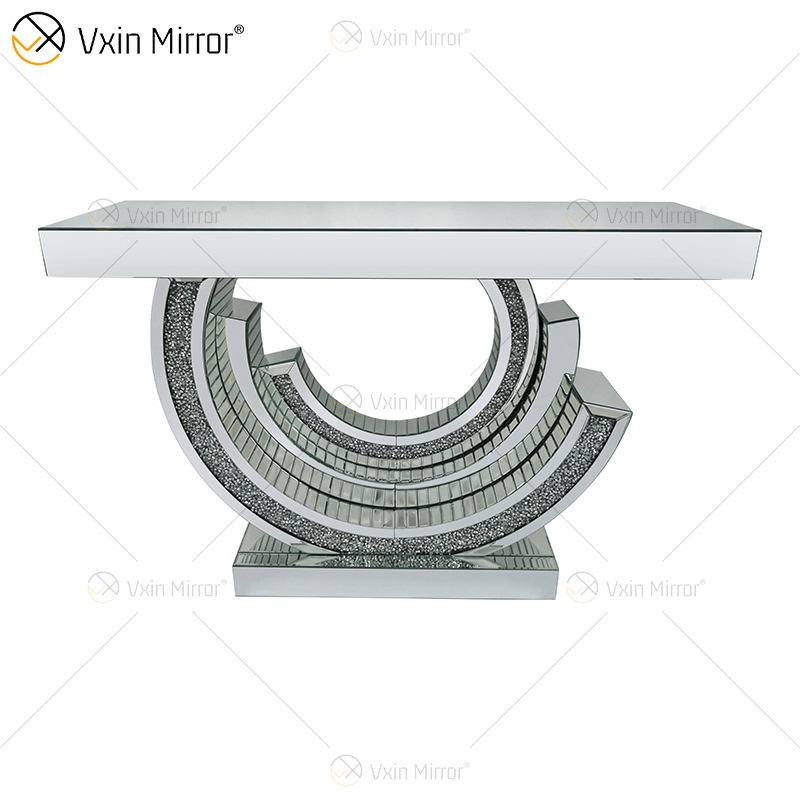 Factory Direct Sale WXF-506A 3C Mirrored Console Table Luxury Modern Console Tables