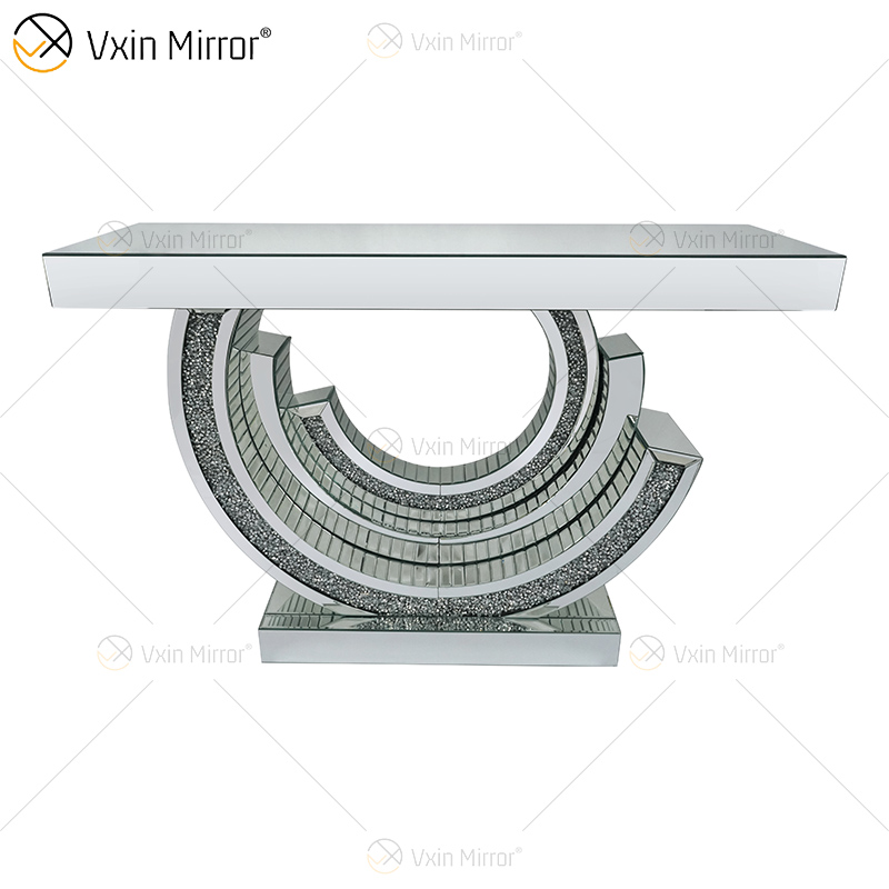 Factory Direct Sale WXF-506A 3C Mirrored Console Table Luxury Modern Console Tables