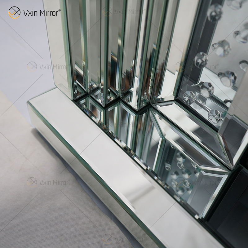 electric fireplace with glass