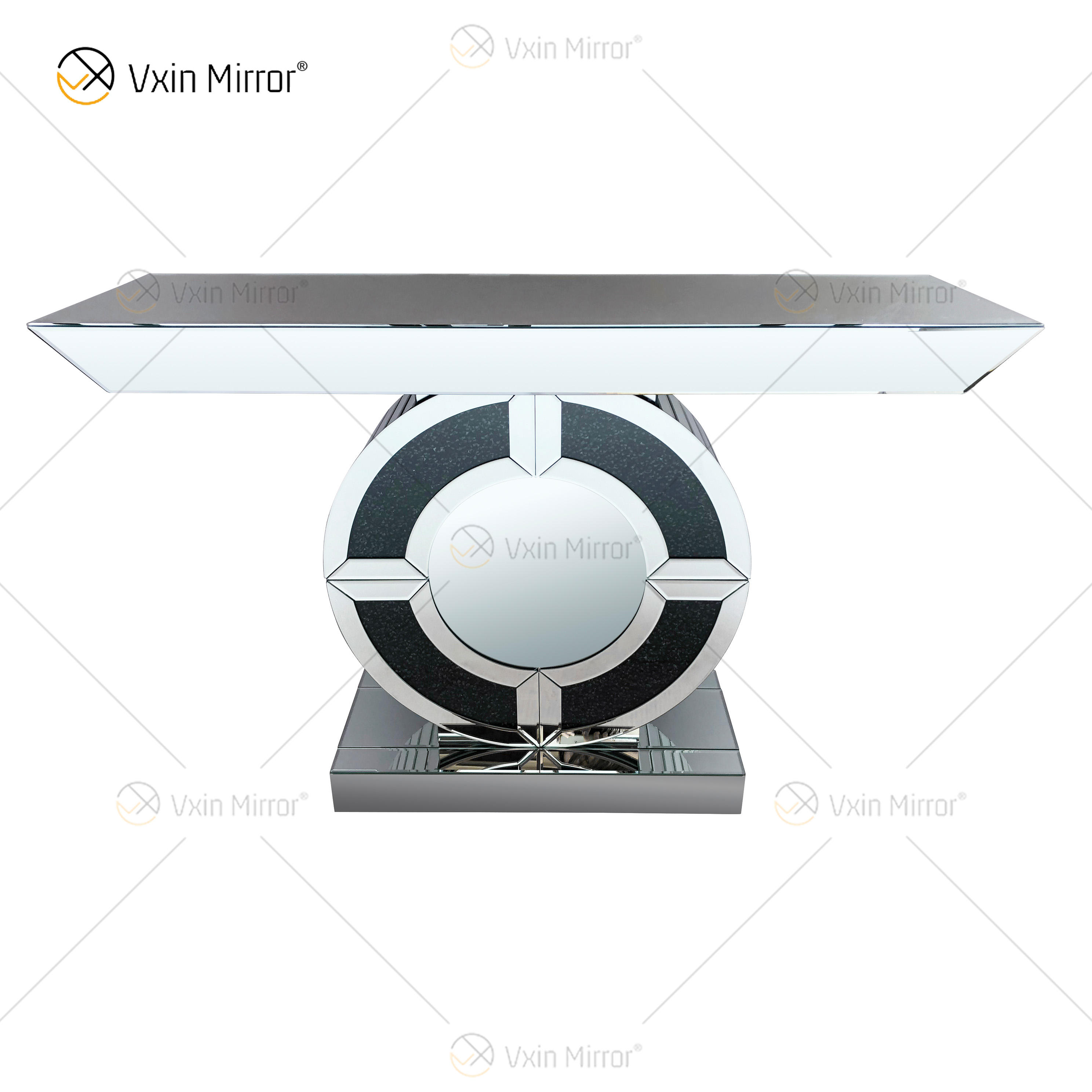 entry mirror and table