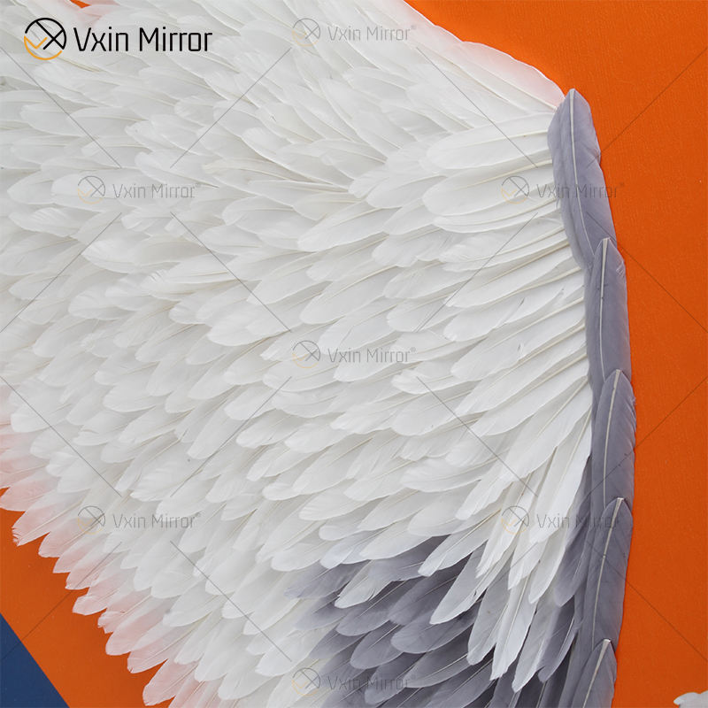 crushed crystal wall art