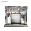 WXWF-1093 Floating Sparkle Crystal Diamonds Mirror Fireplace with Inserts in Hot Sell Customizable