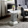 Hot Sell End Table Vxin WXF-979 Modern Design Rectangle Crushed Diamond Mirror Side Table