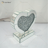 Home Decor Factory Supply Vxin End Table WXF-155 Silver Crushed Diamond Mirror Side Table