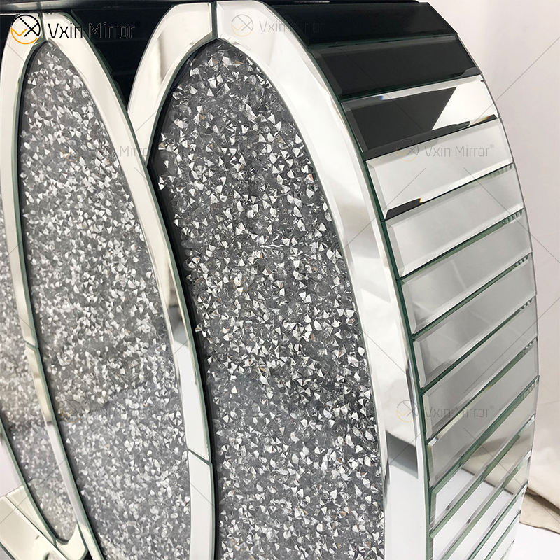 pier one mirrored side table