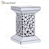 Acrylic Suit Top Quality Silver Large Crystal Wall Mirror Side Table Coffee Table Living Room Crystal Sets