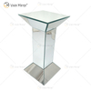 New Design Vxin WXF-722 Home Decor Crushed Diamond End Table Silver Mirror Furniture Side Table