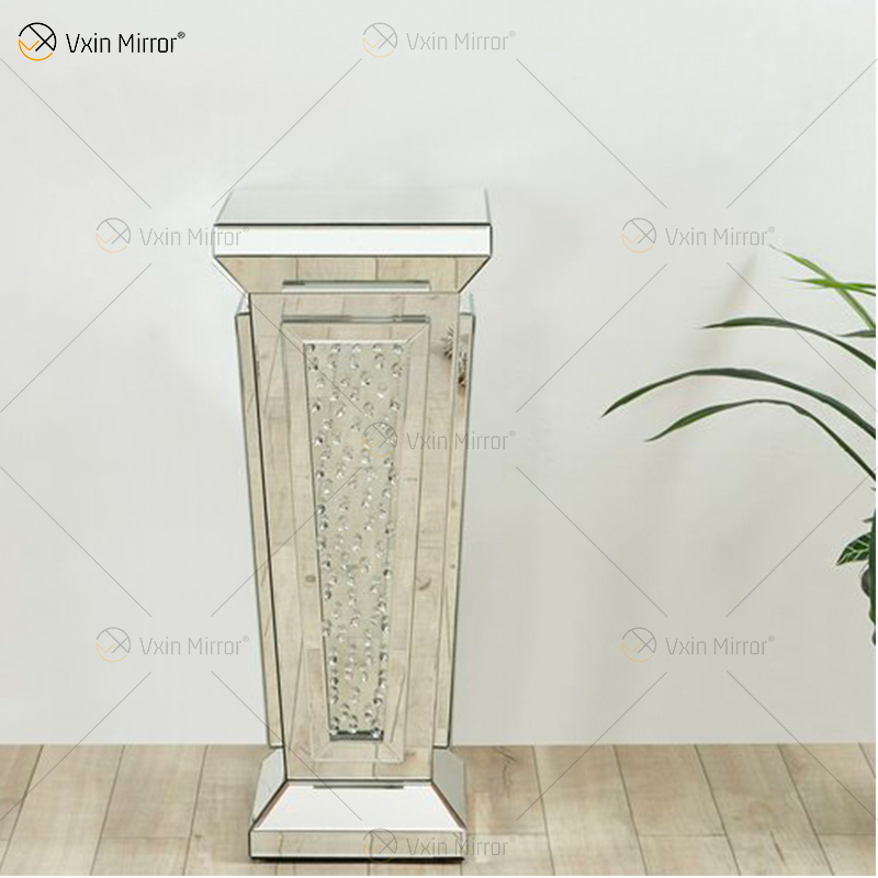 Custom Modern Mirrored Bedside Table Sofas Side Tables for Home Furniture WXF-2122