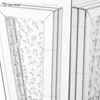 Custom Modern Mirror Bedside Table Sofas Crystal Side Tables for Home Furniture