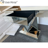 WXF-511 Console Table with Drawer Modern Hallway Mirror Luxury Home Furniture Silver Console Table