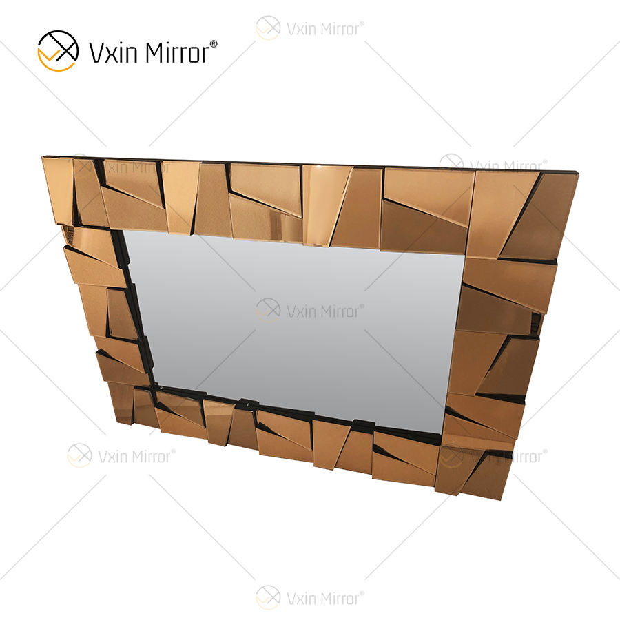 wood mirror wall decor