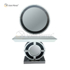 New Arrived Factory Supply Vxin Modern Black Diamond Mirrored Crystal Console Table