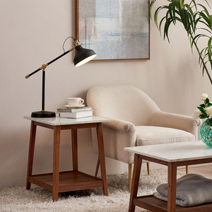 Double Shelf Side Table