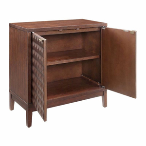 Cherry Wood Entrance Storage Cabinet