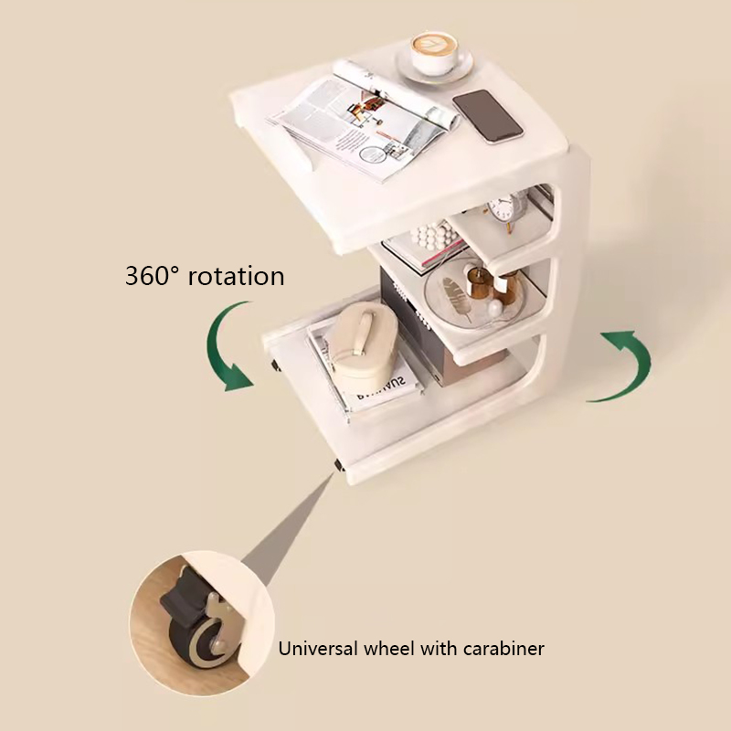 inside storage cabinets