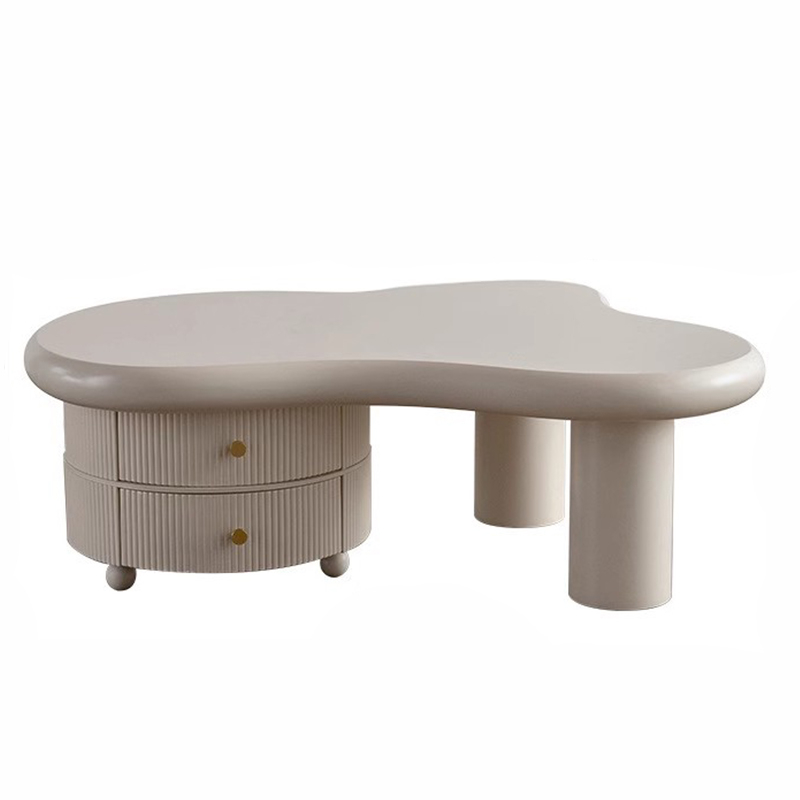 Modern white cream wind Coffee Table