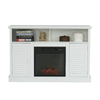 Modern white cream wind TV cabinet