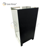 Vxin Mirror Silver Crushed WXWF-707 Diamon Nightstand Bevel Bedside Table With 5 Drawer Mirrored Bedside Table