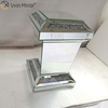 Vxin Mirror WXF-725 Modern Rectangle Diamond Mirrored Side Table 3d Mirror End Table for Living Room