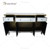 WXF-027-1 Luxury Glass Houseware Mirored Cupboard Cabinet With Muti Drawers