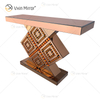Hot Sale WXF-105 Factory Direct Antique Reproduction Mirror Console Table With Mirrored Board