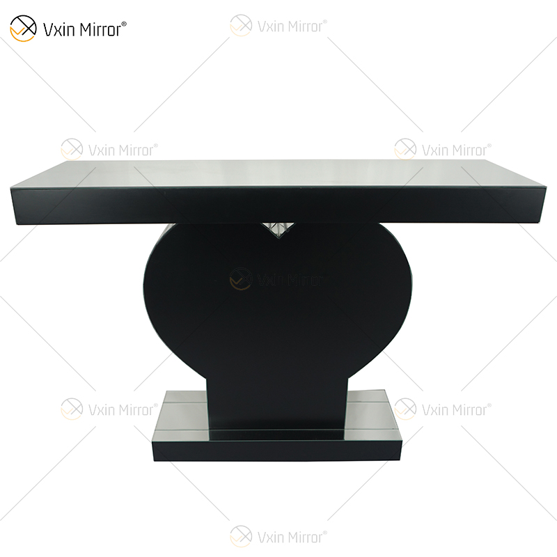 Factory Direct Sale WXF-508 Mirror Console Table Diamond Crystal Heart-shaped Console Tables