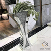 Decorative Shine Vase Stunning Handmade Crushed Diamond Glass House Decor Table Centerpieces Modern Room Decoration WXMV-067