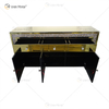 Luxury Decor WXF-099 Gold Mirored Crushed Diamond Cupboard Cabinet With Muti Drawers