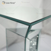 New Design Vxin WXF-722 Home Decor Crushed Diamond End Table Silver Mirror Furniture Side Table