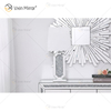 Vxin Supply WXTL-004 Modern Silver Crushed Crystal Table Mirror Lamp For Bedroom