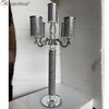 Customizable Name Modern Elegant VX-09 Silver Crystal 75 Light Mirrorr Candle Holder for Home Wedding