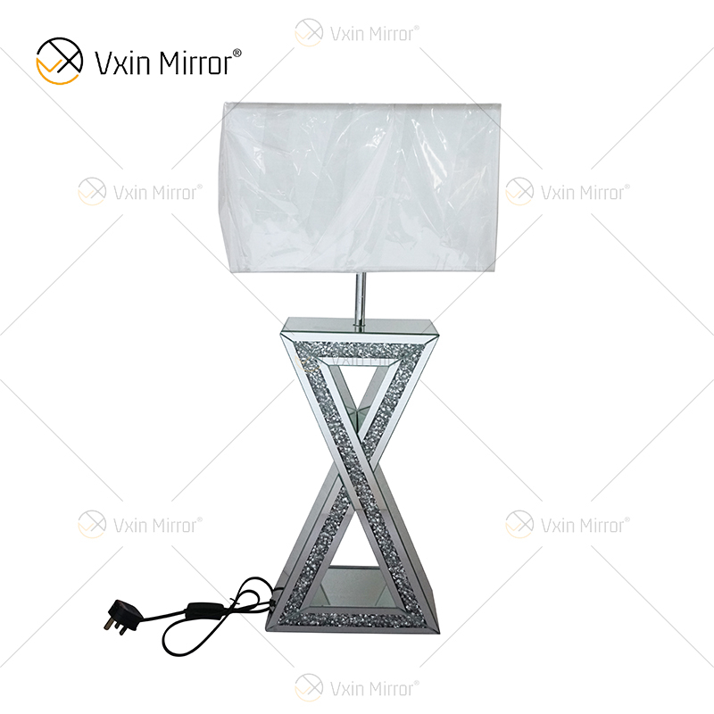 Hot Sale WXTL-003 Mirrored Silver For Bedroom Night Luxury Modern Decorative Table Lamps