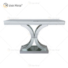 Wholesale Elegant WXF-547 Charming Silver Mirrored Console Table for Furniture