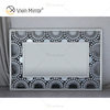 Wall Decor WXM-1120 Fashion Style Design Luxury Crystal Diamond Mirrored TV Wall Units