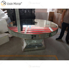 WXWF-1050 Coffee Crushed Diamond Sparkly Side Table for Living Room