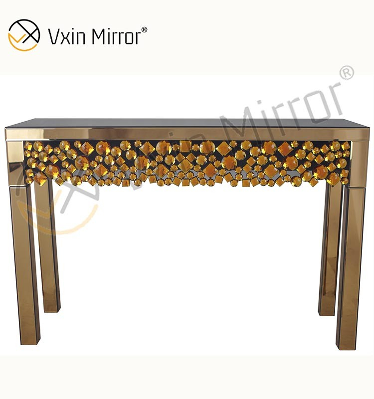 Vxin WXF-049 Oem Factory Chinese Factory Narrow Mirror Console Table With Long Legs
