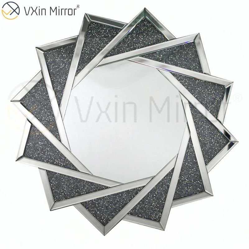 Cheap Vxin Modern Living Room Furniture Home Decor Crush Diamond Luxury Furniture Set Mirror Console Table