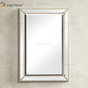 Good Quality WXM-1630 Luxury Champagne Gold Wall Mirror Wall Decor for Living Room Bedroom