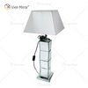WXTL-004 Modern Silver Mirror Lamp with Lampshade For Bedroom